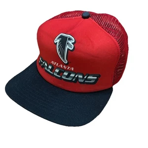 Atlanta Falcons Vintage Trucker SnapBack Cap Mütze New Era Mesh One Size Made USA NOS - Bild 1 von 6