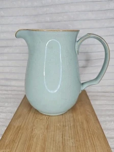 Jarra de leche Denby Regency verde grande 800 ml, natillas o jarra de jugo gres en muy buena condición - Imagen 1 de 15