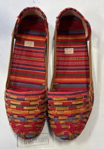 Guatemala Zapatos Hechos a Mano 9 Planos Cuero - Imagen 1 de 5