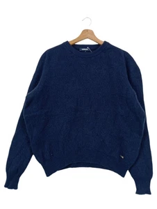Walbusch Maglione Donna Blu Lana Cashmere Costine (IT 54, EU 50) - Foto 1 di 4
