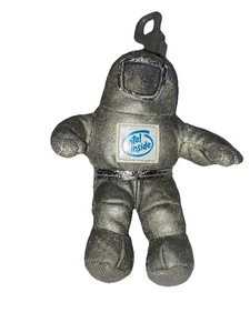 Intel Inside Pentium Spaceman Astronaut Plush Key Ring - NEW LOT 14 - Picture 1 of 3