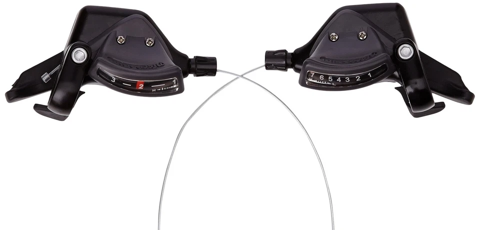 | TS71 Thumb Tap Shifter Set | 7-Speed | Triple | Optical Gear Indicator | Sh... - Image 1 of 1