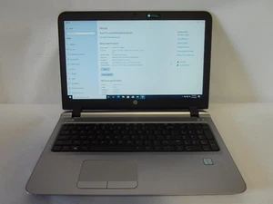 HP ProBook 450 G3 15.6" Win10 Core i5-6200U 2.30GHz 8GB 500GB HDD Laptop (M80) - Picture 1 of 11