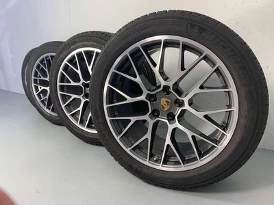 Porsche Macan 20 Zoll RS Spyder WINTER RÄDER Michelin 6,5-7mm - Bild 1 von 4