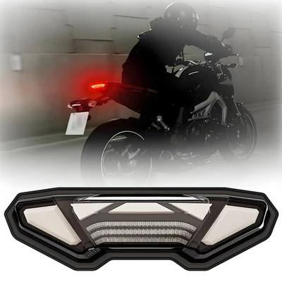 Conjunto de luz trasera de freno LED para Yamaha MT09 FZ09 2014-2016 MT-10 2016-2021 Foto 1 de 4