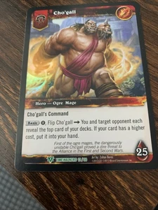 Cho'gall Holo Foil 13/30 Timewalkers WOW Warcraft Hero FOIL - Picture 1 of 3
