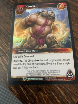 Cho'gall Holo Foil 13/30 Timewalkers WOW Warcraft Hero FOIL - Image 1 of 3
