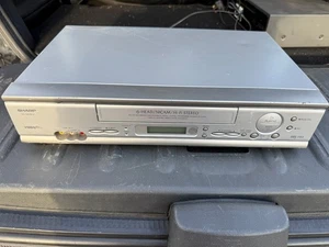 Sharp VC-MH814 6 Head NICAM HiFi PAL VCR - Picture 1 of 10