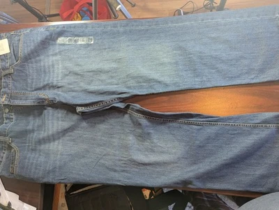 Calvin Klein Jeans 44x30 Relaxed Fit Straight  Blue Denim Big & Tall Men’s NWT - Image 1 of 4