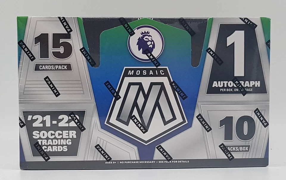 Panini Mosaic EPL Premier League 2021-22 Hobby Box Soccer