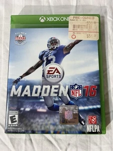 Madden NFL 16 (Microsoft Xbox One, 2015) komplett mit Beilagen CIB getestet - Bild 1 von 3