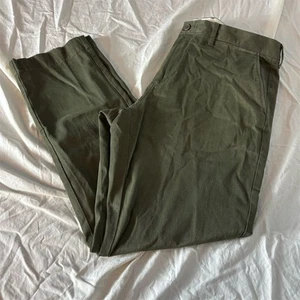 J.Crew Herren 770 Straight Fit Stretch Hose Olivgrün W34 L30 - Bild 1 von 7