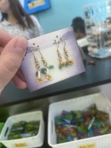 Sunflower Earring Set - Picture 1 of 2