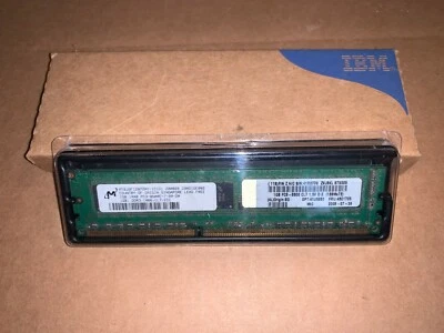 (LOT OF 2) IBM 1GB DDR3 1066 PC8500 MEMORY 43C1705 / 41U5251 / 41R0770 - Image 1 of 2