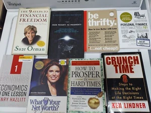 Financial book lot (8) Be thrifty, economics in 1 lesson, personal finance 101 S - Picture 1 of 12