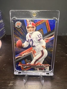 2023 Topps Composite Jim Kelly RESURGANCE BLUE & ORANGE SPARK #92 - Picture 1 of 4