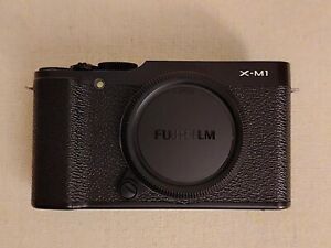 Fujifilm X-M1 16.3MP Digital Camera, Black (Body Only)