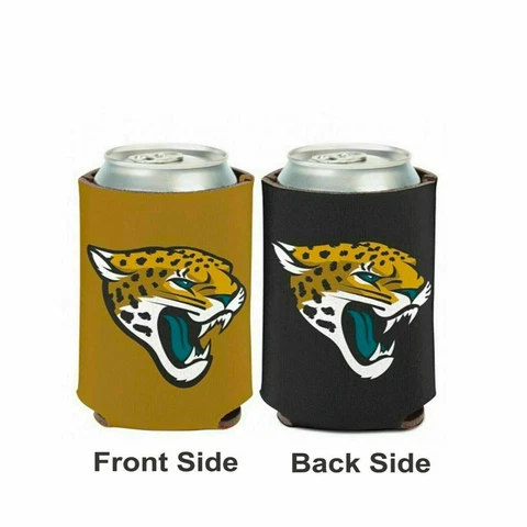 New NFL Jacksonville Jaguars Football League Licensed Can Cooler Drink Cooler Cover