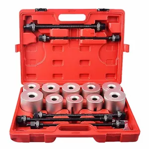 Universal Press and Pull Sleeve Kit Bushing Bearing Seal Driver Removal Tool Set - Picture 1 of 5