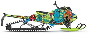2021 Skidoo SUMMIT X EXPERT TURBO S Plu Graphic Kit Wrap Decals Design - Picture 1 of 2