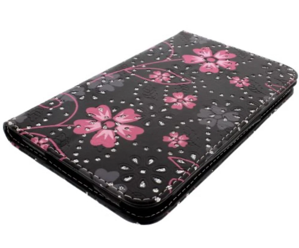 Diamond Bling Sparkly Leather Case Cover For ipad mini 1- 2 and 3 - Image 1 of 1