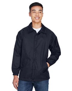 Harriton Adult Nylon Long Sleeves Staff Jacket - M775 - 4XL- CLEARANCE SALE - Picture 1 of 3