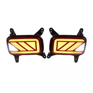 LED Rear Bumper Reflector Fog Brake Turn Indicator Lights For Hyundai Venue 19+ - Picture 1 of 5