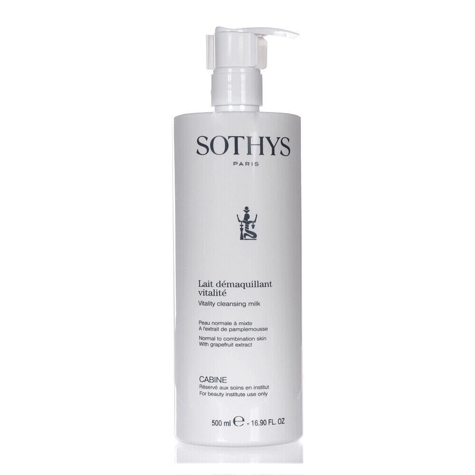 Sothys Vitality Cleansing Milk - 500  ml / 16.9 oz - New PROFESSIONAL SIZE - Image 1 of 1