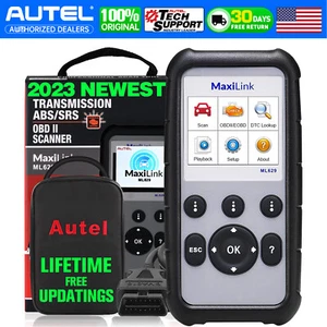 2025 Autel ML629 OBD2 Scanner ABS SRS Engine Transmission Auto VIN Code Reader - Picture 1 of 13