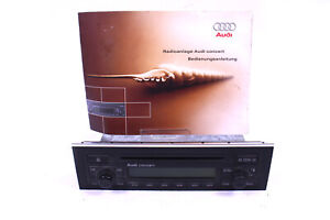 Grundig CD Autoradio Audi Concert A4 B6 8E Radio 8E0035186 + Code & Anleitung
