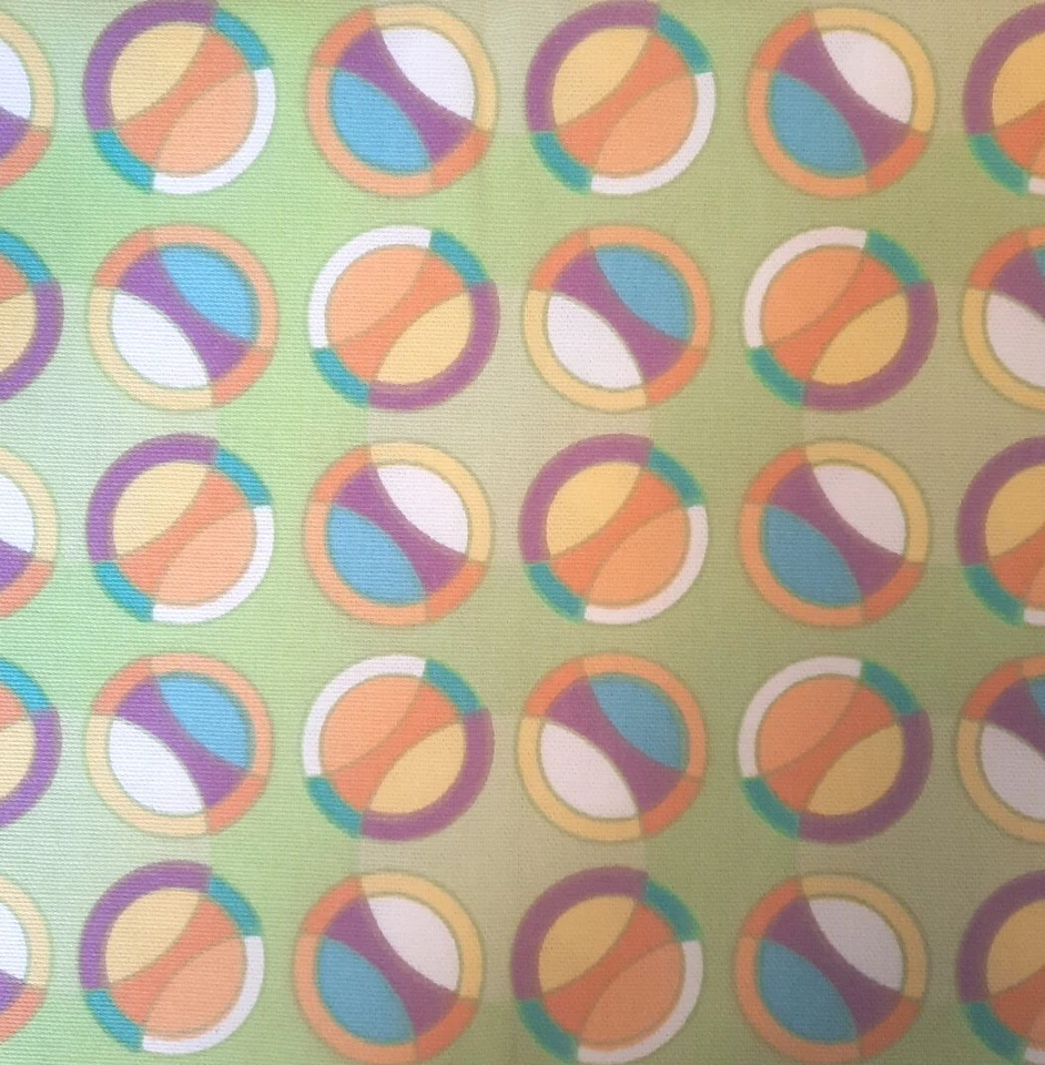 Waverly Lauren Hancock LH Whirlpool Drapery Fabric - Green - 2 Yards - New - Image 1 of 1