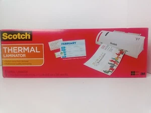 Scotch Thermal Laminator plus 2 Letter Size Pouches (TL902) - Picture 1 of 6