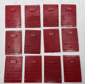 Gilbert American Flyer S Gauge PA-9961 Red Plastic Boxcar Doors (12) - Picture 1 of 2
