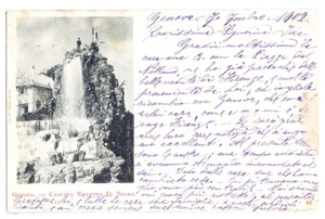 Genoa - Villetta Di Negro Waterfall - 1902 - Picture 1 of 2
