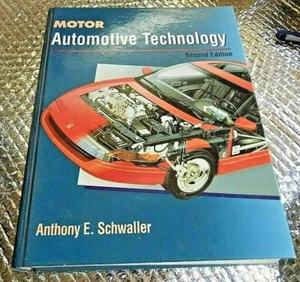 1988 2nd ED Anthony Schwaller Motor Automotive Technology Hardcover book - Picture 1 of 1