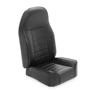 Smittybilt Front Standard High Back Bucket Seat Vinyl For Jeep 76-18 CJ/YJ/TJ/LJ - Picture 1 of 5
