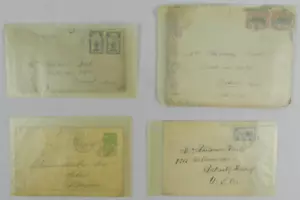 12 cartas de estampillas publicadas vintage de Bélgica surtidas de 1912 - colección de estampillas vintage - Imagen 1 de 24