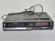 Sony Betamax SL-F60AS Video Cassette Recorder - Parts Only Not Working