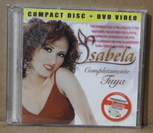 ISABELA "Completamente Tuya" 2005 SALSA 2 DISC CD/DVD NEW/SEALED! - Foto 1 di 3
