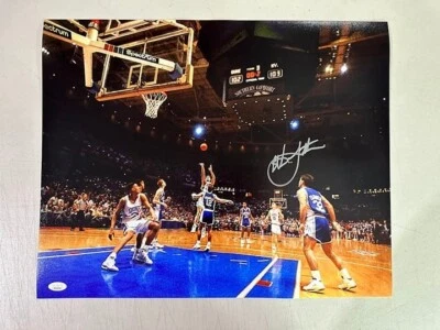 Christian Laettner signed autographed Duke Blue Devils 16x20 Photo JSA The Shot - Image 1 of 3