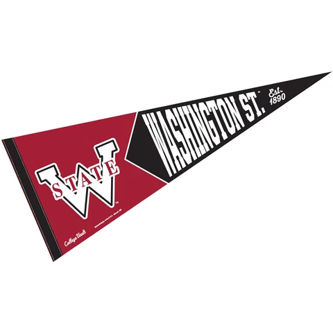 Washington State University Vault, Retro and Vintage Logo Pennant Cover
