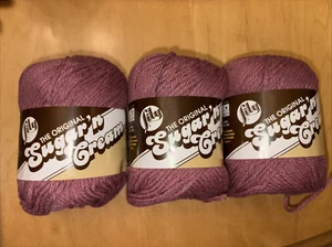 Lily Sugar 'n Cream 100% cotton 2.5 oz. Country Rose yarn (3) NEW - Picture 1 of 7