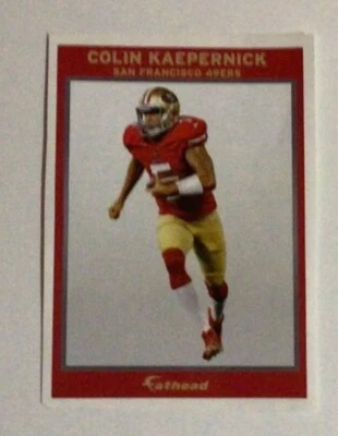 Colin Kaepernick 49ers NFL Pequeño Panel de Anuncios Póster 6” x 4” Gráficos Pared Foto 1 de 2