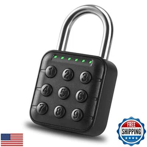 DELSWIN Combination Lock for Locker - 6-Digit Combo Lock Waterproof Smart Pad - Picture 1 of 5