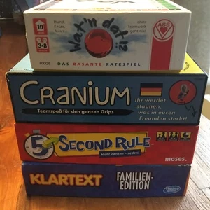 Spielepaket - 4 Gesellschaftsspiele / Ratespiele in einer Auktion! - Bild 1 von 13