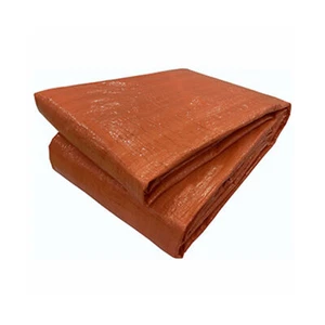 TruGuard 12 Foot x 20 Foot Concrete Curing Blanket Construction Tarp, Orange - Picture 1 of 5