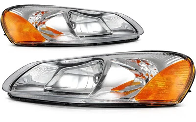 For 2001-2003 Chrysler Sebring 2001-2006 Dodge Stratus  Pair Headlights Assembly - Image 1 of 4