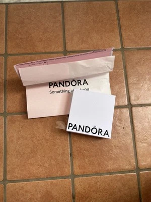 Bracciale Pandora Originale Maglia Cubana Pavé Argento 925 NUOVO con Etichetta - Immagine 1 di 3