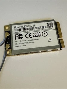 1 pieza Compex WLE200NX Inalámbrico A/B/G/N Red Mini PCIe Express Radio con Cable - Imagen 1 de 4