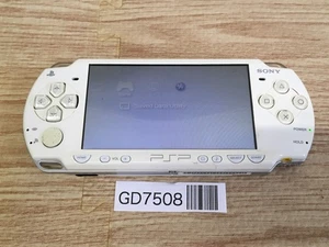 GD7508 Plz Read Item Condi PSP-2000 CERAMIC WHITE SONY PSP Console Japan - Picture 1 of 12